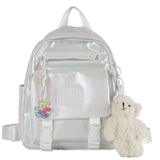 Reflective Diagonal Bag Japanese Girl Backpack Student Women's Mini Bag