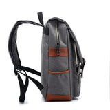 Retro Canvas Outdoor Travel Backpack Air Cushion Belt ZF10163
