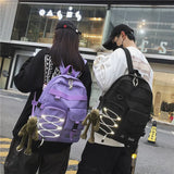 Reflective Large-Capacity Schoolbag for Girls and Boys