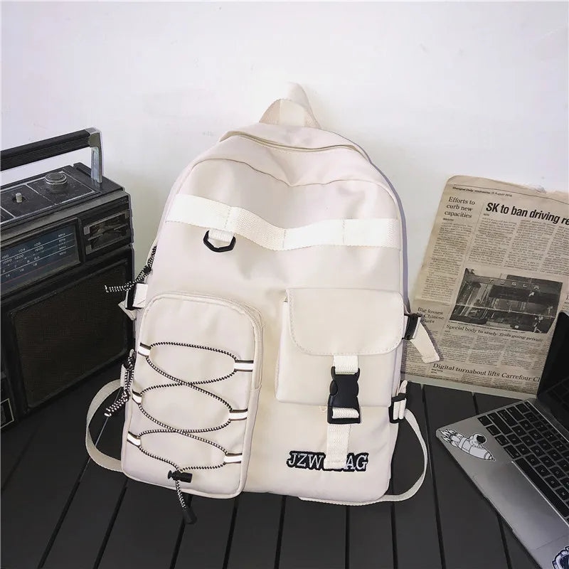 Reflective Large-Capacity Schoolbag for Girls and Boys