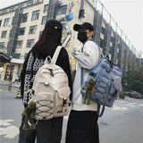 Reflective Large-Capacity Schoolbag for Girls and Boys