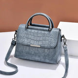 Personality Stone Pattern Shoulder Bag Female Bag Retro Female Handbag