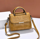 Personality Stone Pattern Shoulder Bag Female Bag Retro Female Handbag