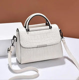 Personality Stone Pattern Shoulder Bag Female Bag Retro Female Handbag