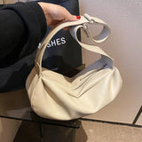 Personality PU Leather Large Capacity Shoulder Bag Texture Women Messenger Bag
