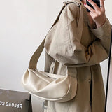 Personality PU Leather Large Capacity Shoulder Bag Texture Women Messenger Bag