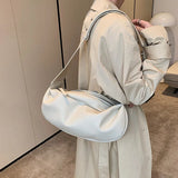 Personality PU Leather Large Capacity Shoulder Bag Texture Women Messenger Bag