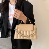 Vintage Shoulder Bags Female Chain Crossbody Small Square Bag