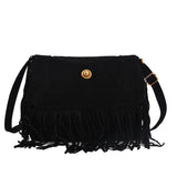 Personality Women's Crossbody Bag Scrub Leather Shoulder Purse