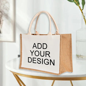 Personalized Tote Bag Women Travel Handbags Eco Reusable Storage Pouch