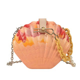 Acrylic Shell Bag Shoulder Chain Box Messenger Bag