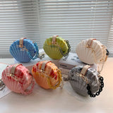 Acrylic Shell Bag Shoulder Chain Box Messenger Bag