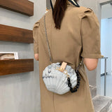 Acrylic Shell Bag Shoulder Chain Box Messenger Bag