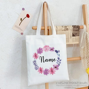 Personalized Bridesmaid Bags with Name Tote Bag