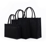 Personalized Bridesmaid Large Beach Bag Burlap Shopping Bags