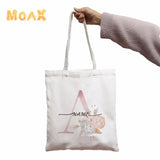 Personalized Bridesmaid Shoulder Bag Maid of Honor Name Handbag Bridal Bachelore