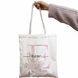 Personalized Bridesmaid Tote Bag Maid of Honor Name Handbag Wedding Shoulder Bag