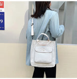 Personalized Corduroy Shoulder Bag with Monogram, Handbag for Shopping