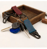 Men'S Keychain Vintage Leather Car Keychain