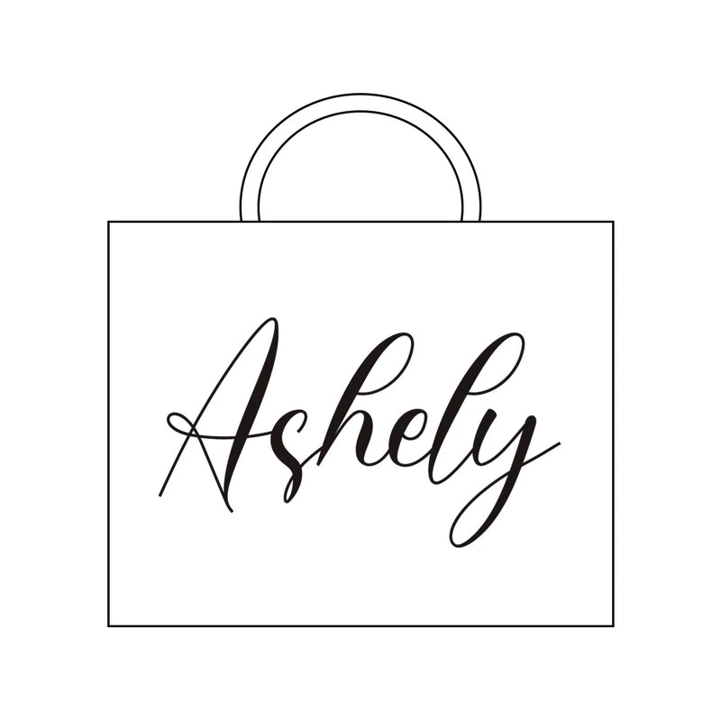 Personalized Bridesmaid Beach Tote Bags