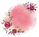 Personalized Flower with Name Makeup Bags Bridesmaid Bag Mother Wedding Birthday