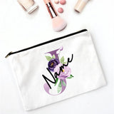 Custom Name Makeup Bag for Bridesmaid Gift