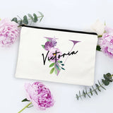 Custom Name Makeup Bag for Bridesmaid Gift