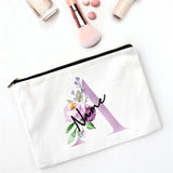 Custom Name Makeup Bag for Bridesmaid Gift