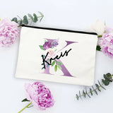 Custom Name Makeup Bag for Bridesmaid Gift