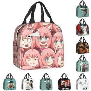 Spy X Family Insulated Lunch Bag Women Anime Manga Reusable Cooler School