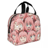 Spy X Family Insulated Lunch Bag Women Anime Manga Reusable Cooler School