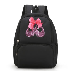 Monogrammed Ballerina Dance Backpack for Little Girls