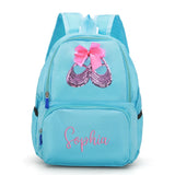 Monogrammed Ballerina Dance Backpack for Little Girls