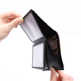 Personalized Double Photo Men Wallet - Two Pictures Gift for Him