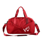 Custom Duffel Bag with Wet Dry Pockets & Shoe Compartment
