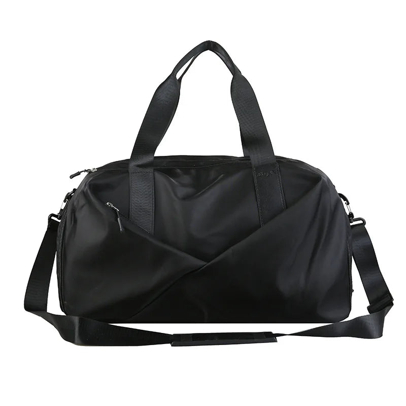 Custom Duffel Bag with Wet Dry Pockets & Shoe Compartment