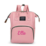 Personalized Embroidered Baby Backpack Travel Mommy Bag Stroller