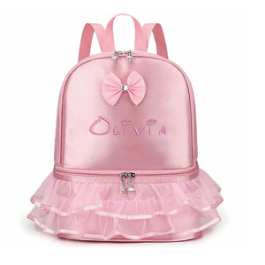 Personalized Embroidered Ballet Bag for Little Girls