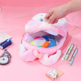Personalized Unicorn Embroidered Name School Bag Girls Backpack