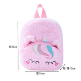 Personalized Unicorn Embroidered Name School Bag Girls Backpack