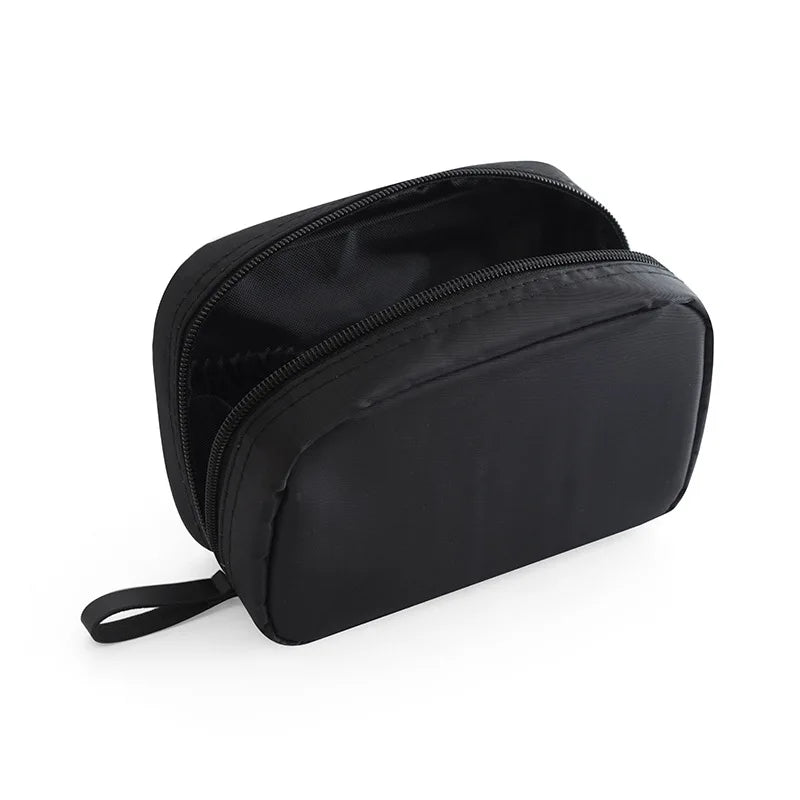 Personalized Embroidery Cosmetic Storage Bag Portable Waterproof Makeup Bag