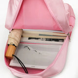 Ballerina Pink Duffel for Ballet Class with Crossbody Name Embroidery