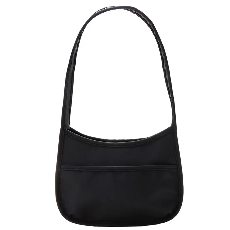 Personalized Embroidery Messenger Bag Women's Literary Bag