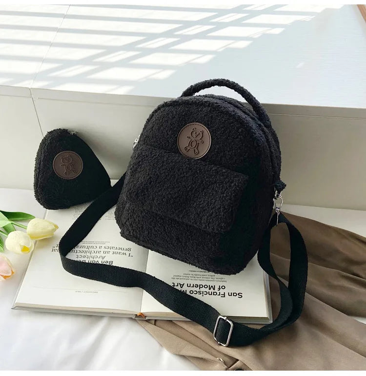 Personalized Embroidery Toddler Backpack Name Crossbody Bag