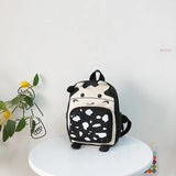 Personalized Embroidery Toddler Cows Backpack Kids Bag Back to School
