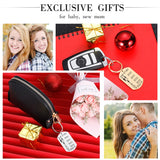 Family Love Keyring, Personalized Keychain Name for Parent, Children Bag Charm