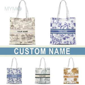 Custom Name Printing Shoulder Bag for Women