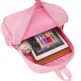 Personalized Girl Dance Bag Name Nylon Backpack Pink Ballet Little Girl Storage