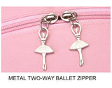 Personalized Girl Dance Bag Name Nylon Backpack Pink Ballet Little Girl Storage