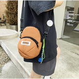 Personalized Canvas Bag for Women's Summer Japanese Style